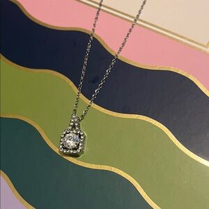 Elegant Silver Pendant Necklace